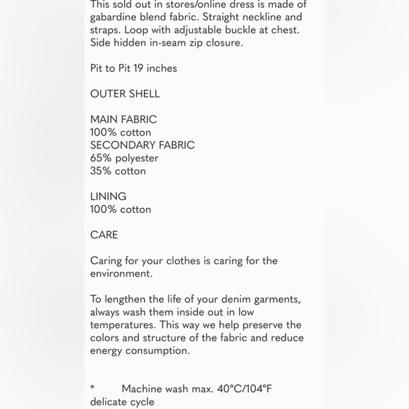 Patchwork Gabardine Dress, NWT
$98$98 Size: XL Lena Vie Boutique
(BOUTIQUE - Picture 12 of 12